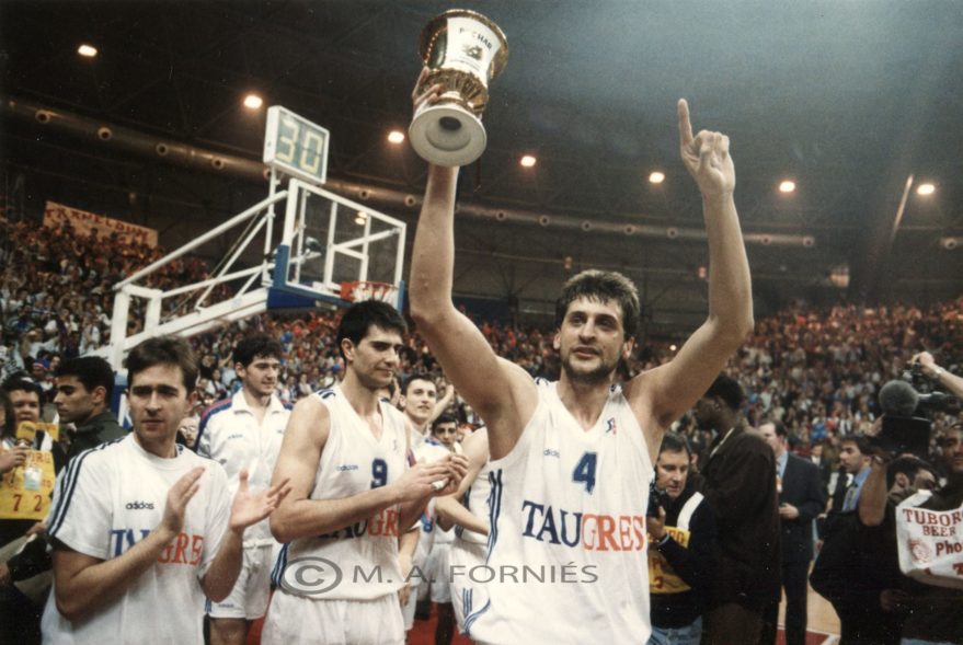 12 de marzo de 1996: 25 años de la Copa de Europa de Baskonia - Gasteiz Hoy
