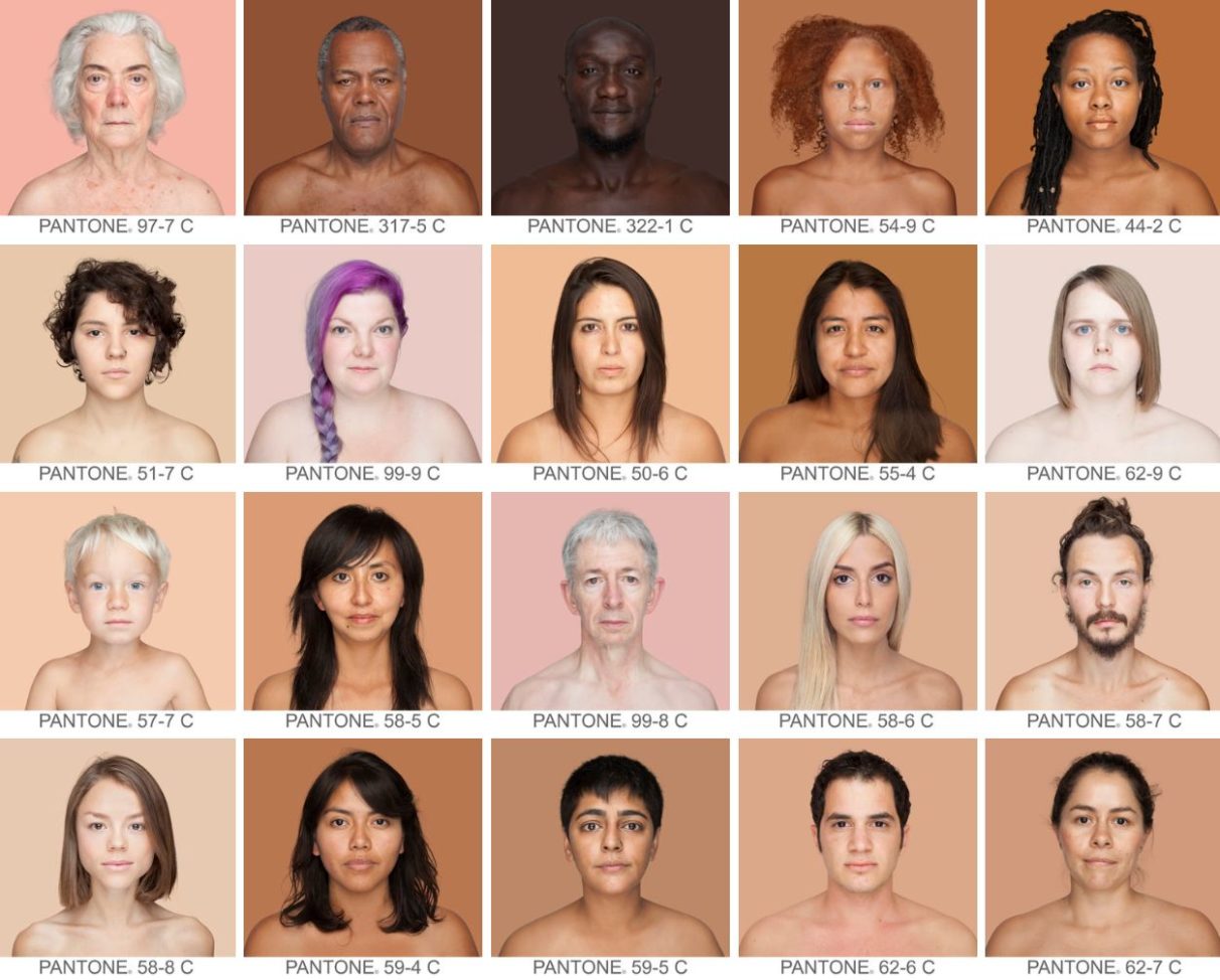 Humanae: los colores del mundo en la piel de las personas