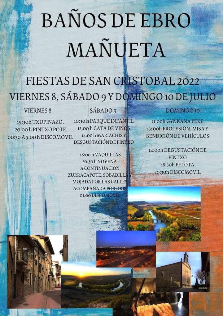 Fiestas de Baños de Ebro-Mañueta - Gasteiz Hoy